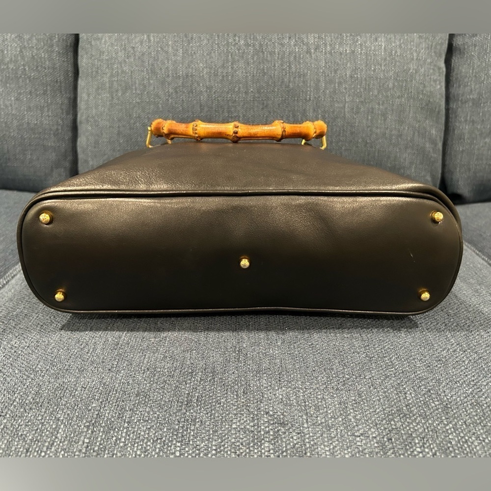 Gucci Diana Vintage Leather Bamboo 
Top Handle Bag - Picture 16 of 16